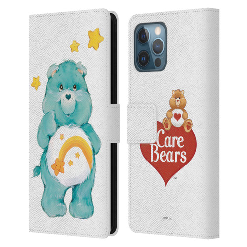 Care Bears Classic Wish Leather Book Wallet Case Cover For Apple iPhone 12 Pro Max