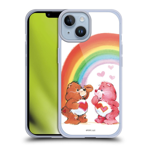 Care Bears Classic Rainbow Soft Gel Case for Apple iPhone 14