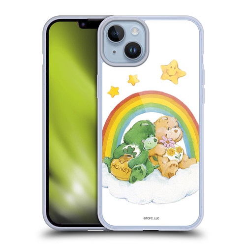 Care Bears Classic Rainbow 2 Soft Gel Case for Apple iPhone 14 Plus