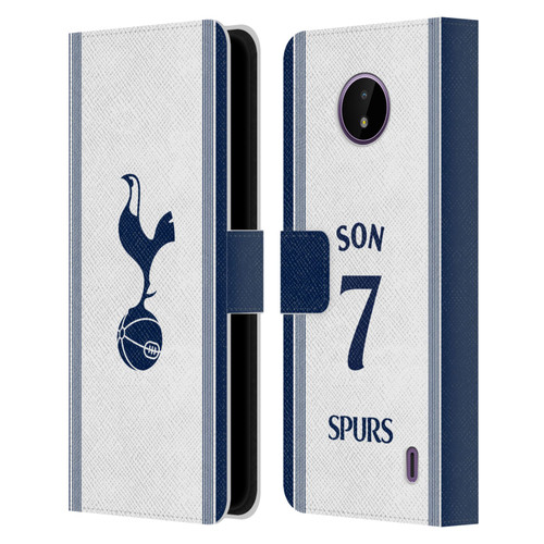 Tottenham Hotspur F.C. 2024/25 Players Home Kit Son Heung-Min Leather Book Wallet Case Cover For Nokia C10 / C20 Tottenham Hotspur F.C. 2024/25 Players Home Kit Son Heung-Min Leather Book Wallet Case Cover For Nokia C10 / C20