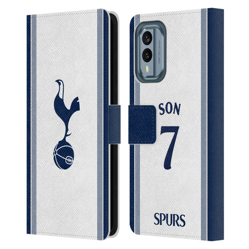 Tottenham Hotspur F.C. 2024/25 Players Home Kit Son Heung-Min Leather Book Wallet Case Cover For Nokia X30 Tottenham Hotspur F.C. 2024/25 Players Home Kit Son Heung-Min Leather Book Wallet Case Cover For Nokia X30