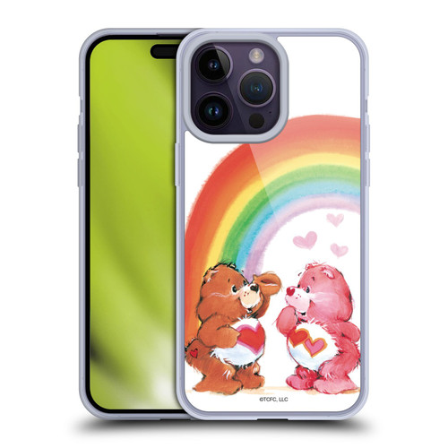 Care Bears Classic Rainbow Soft Gel Case for Apple iPhone 14 Pro Max & MagSafe