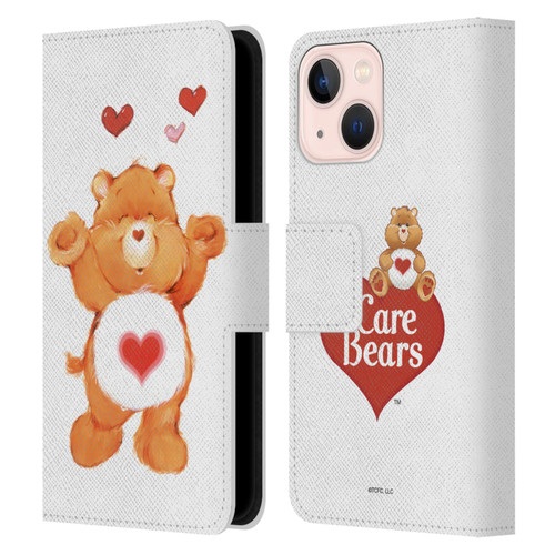 Care Bears Classic Tenderheart Leather Book Wallet Case Cover For Apple iPhone 13 Mini