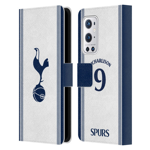 Tottenham Hotspur F.C. 2024/25 Players Home Kit Richarlison Leather Book Wallet Case Cover For OnePlus 9 Pro