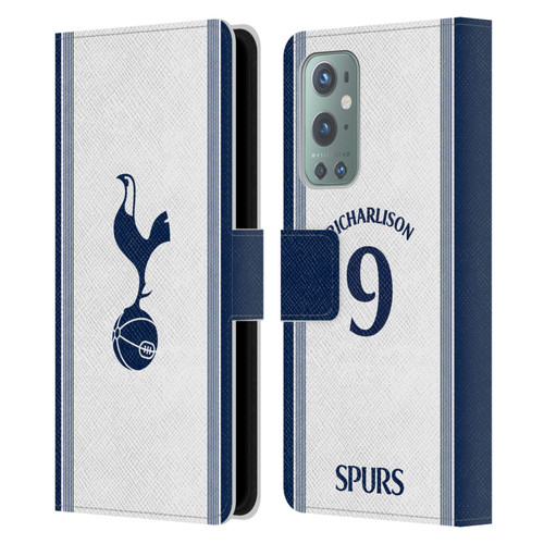 Tottenham Hotspur F.C. 2024/25 Players Home Kit Richarlison Leather Book Wallet Case Cover For OnePlus 9