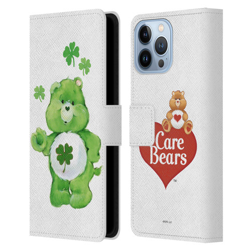 Care Bears Classic Good Luck Leather Book Wallet Case Cover For Apple iPhone 13 Pro Max