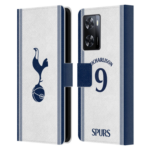 Tottenham Hotspur F.C. 2024/25 Players Home Kit Richarlison Leather Book Wallet Case Cover For OPPO A57s