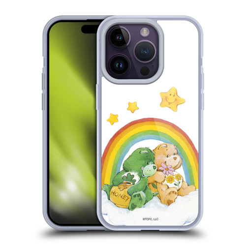 Care Bears Classic Rainbow 2 Soft Gel Case for Apple iPhone 14 Pro & MagSafe