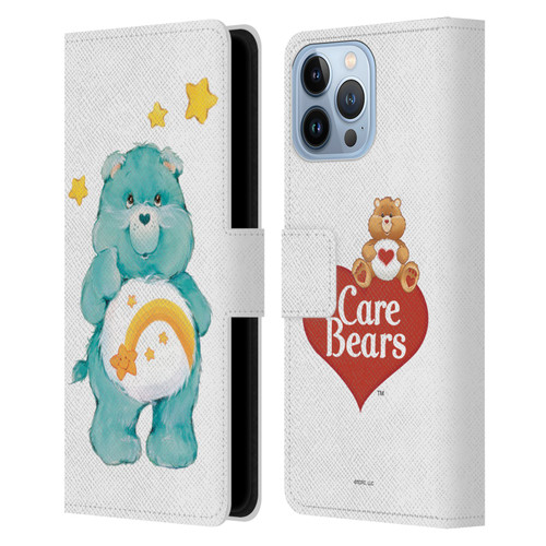 Care Bears Classic Wish Leather Book Wallet Case Cover For Apple iPhone 13 Pro Max