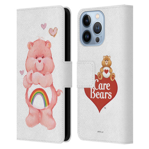 Care Bears Classic Cheer Leather Book Wallet Case Cover For Apple iPhone 13 Pro