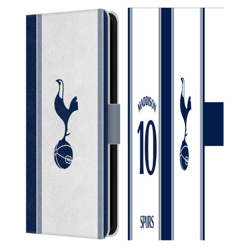 Tottenham Hotspur F.C. 2024/25 Players Home Kit James Maddison Leather Book Wallet Case Cover For Samsung Galaxy S23 FE 5G Tottenham Hotspur F.C. 2024/25 Players Home Kit James Maddison Leather Book Wallet Case Cover For Samsung Galaxy S23 FE 5G