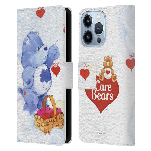 Care Bears Classic Grumpy Leather Book Wallet Case Cover For Apple iPhone 13 Pro