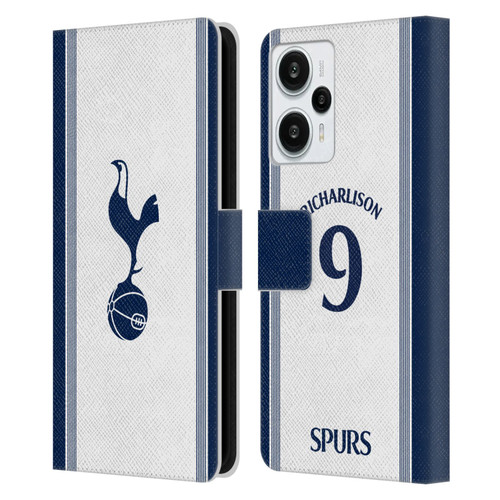 Tottenham Hotspur F.C. 2024/25 Players Home Kit Richarlison Leather Book Wallet Case Cover For Xiaomi Redmi Note 12T