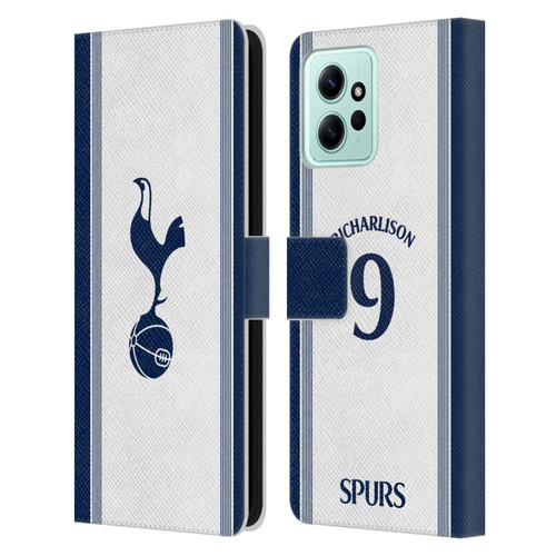 Tottenham Hotspur F.C. 2024/25 Players Home Kit Richarlison Leather Book Wallet Case Cover For Xiaomi Redmi 12