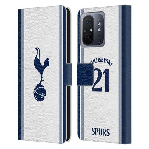 Tottenham Hotspur F.C. 2024/25 Players Home Kit Dejan Kulusevski Leather Book Wallet Case Cover For Xiaomi Redmi 12C