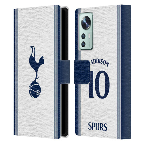 Tottenham Hotspur F.C. 2024/25 Players Home Kit James Maddison Leather Book Wallet Case Cover For Xiaomi 12