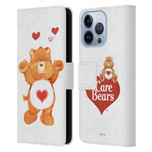 Care Bears Classic Tenderheart Leather Book Wallet Case Cover For Apple iPhone 13 Pro