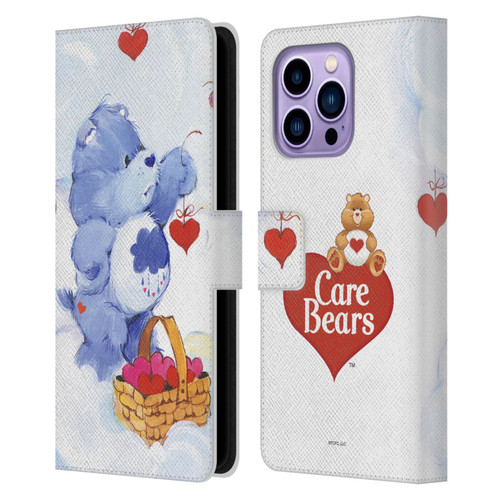 Care Bears Classic Grumpy Leather Book Wallet Case Cover For Apple iPhone 14 Pro Max