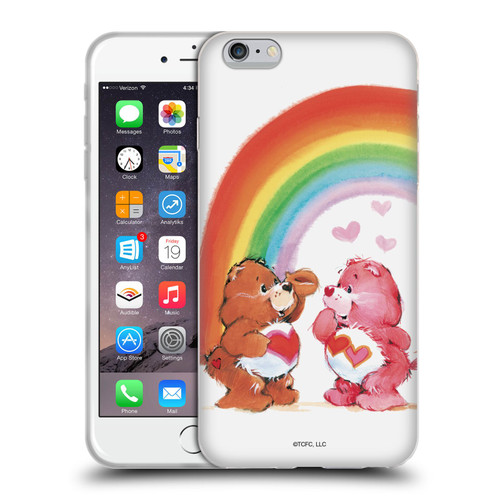 Care Bears Classic Rainbow Soft Gel Case for Apple iPhone 6 Plus / iPhone 6s Plus