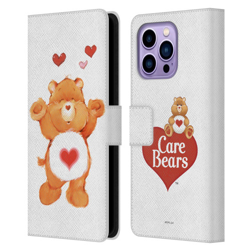 Care Bears Classic Tenderheart Leather Book Wallet Case Cover For Apple iPhone 14 Pro Max
