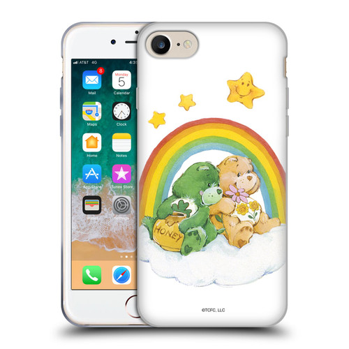 Care Bears Classic Rainbow 2 Soft Gel Case for Apple iPhone 7 / 8 / SE 2020 & 2022 & MagSafe