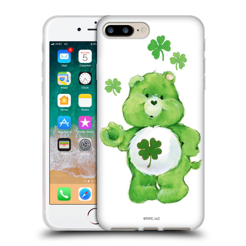 Care Bears Classic Good Luck Soft Gel Case for Apple iPhone 7 Plus / iPhone 8 Plus & MagSafe