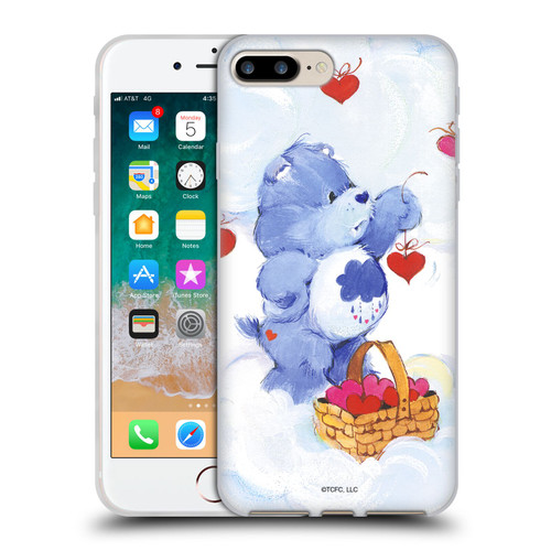 Care Bears Classic Grumpy Soft Gel Case for Apple iPhone 7 Plus / iPhone 8 Plus
