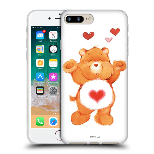 Care Bears Classic Tenderheart Soft Gel Case for Apple iPhone 7 Plus / iPhone 8 Plus