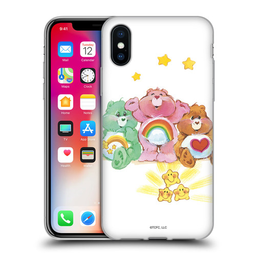 Care Bears Classic Group Soft Gel Case for Apple iPhone X / iPhone XS