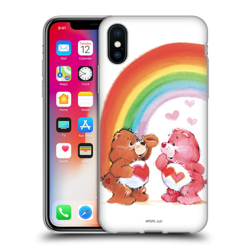 Care Bears Classic Rainbow Soft Gel Case for Apple iPhone X / iPhone XS