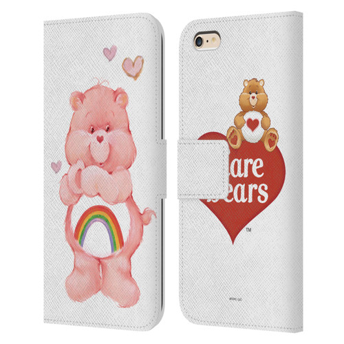 Care Bears Classic Cheer Leather Book Wallet Case Cover For Apple iPhone 6 Plus / iPhone 6s Plus