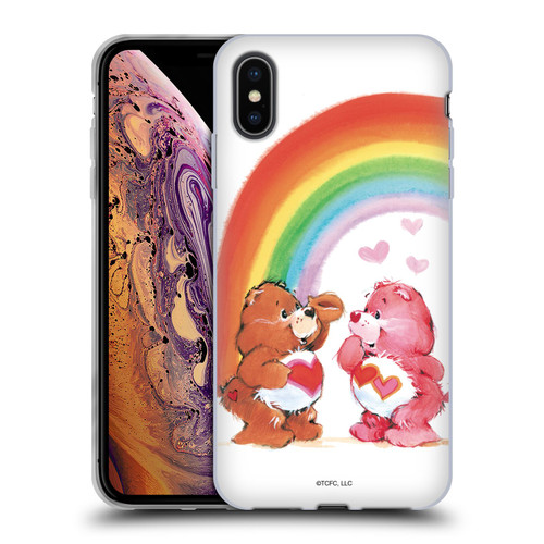 Care Bears Classic Rainbow Soft Gel Case for Apple iPhone XS Max