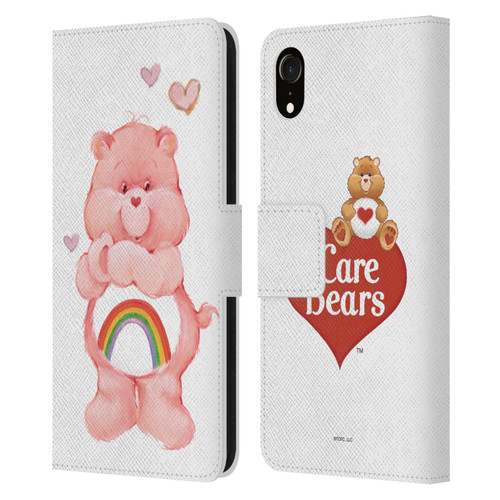 Care Bears Classic Cheer Leather Book Wallet Case Cover For Apple iPhone XR