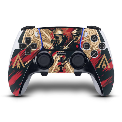 Assassin's Creed Odyssey Artwork Alexios With Spear Vinyl Sticker Skin Decal Cover for Sony PS5 DualSense Edge Controller