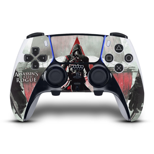 Assassin's Creed Rogue Key Art Game Cover Vinyl Sticker Skin Decal Cover for Sony PS5 DualSense Edge Controller