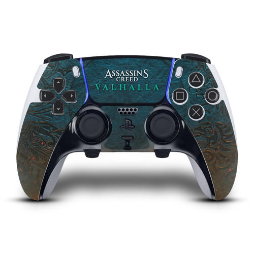 Assassin's Creed Valhalla Key Art Logo Vinyl Sticker Skin Decal Cover for Sony PS5 DualSense Edge Controller