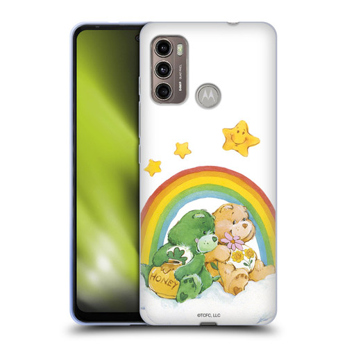 Care Bears Classic Rainbow 2 Soft Gel Case for Motorola Moto G60 / Moto G40 Fusion