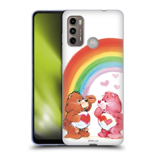 Care Bears Classic Rainbow Soft Gel Case for Motorola Moto G60 / Moto G40 Fusion