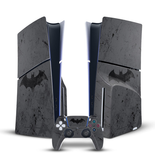 Batman DC Comics Logos And Comic Book Hush Vinyl Sticker Skin Decal Cover for Sony PS5 Slim Disc Edition Bundle