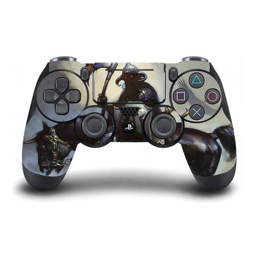 Frank Frazetta Medieval Fantasy Art Death Dealer Vinyl Sticker Skin Decal Cover for Sony DualShock 4 Controller