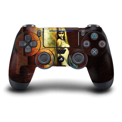 Frank Frazetta Medieval Fantasy Art Egyptian Queen Vinyl Sticker Skin Decal Cover for Sony DualShock 4 Controller