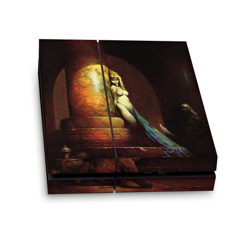 Frank Frazetta Medieval Fantasy Art Egyptian Queen Vinyl Sticker Skin Decal Cover for Sony PS4 Console