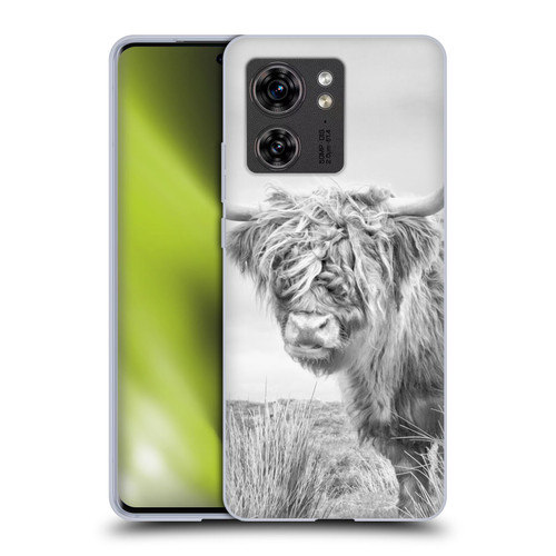 Dorit Fuhg Animals & Urban Life Furry Bull Soft Gel Case for Motorola Edge (2023)