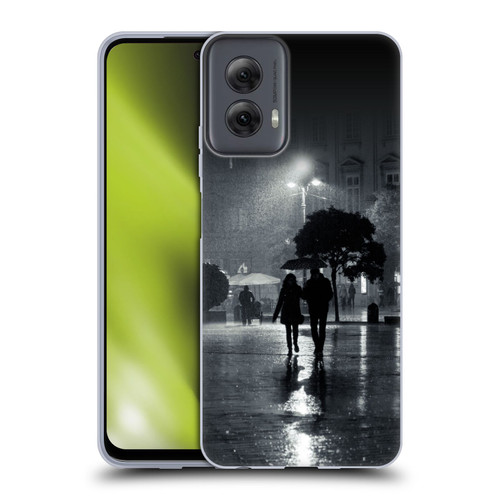 Dorit Fuhg Animals & Urban Life Night Walk Soft Gel Case for Motorola Moto G Power (2024)
