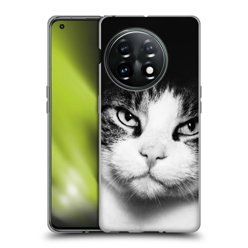 Dorit Fuhg Animals & Urban Life Cat Stare Soft Gel Case for OnePlus 11 5G
