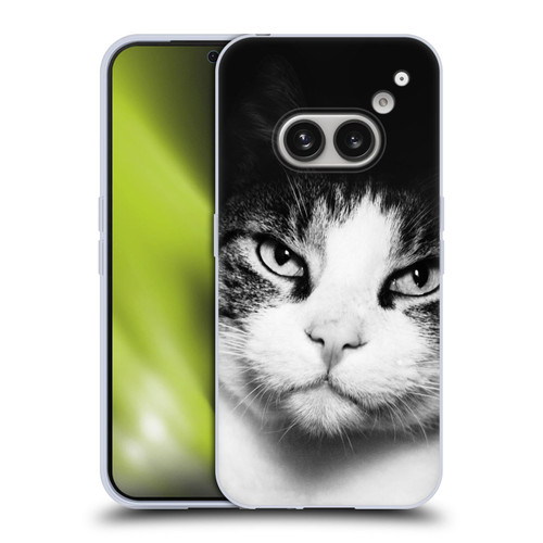 Dorit Fuhg Animals & Urban Life Cat Stare Soft Gel Case for Nothing Phone (2a)