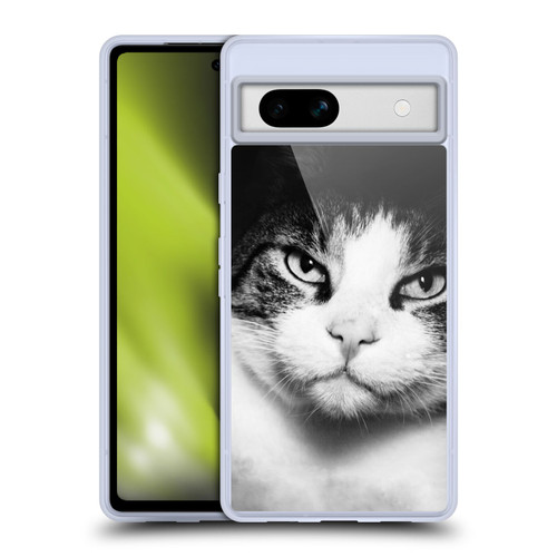 Dorit Fuhg Animals & Urban Life Cat Stare Soft Gel Case for Google Pixel 7a