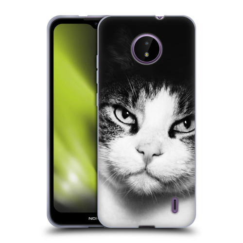 Dorit Fuhg Animals & Urban Life Cat Stare Soft Gel Case for Nokia C10 / C20
