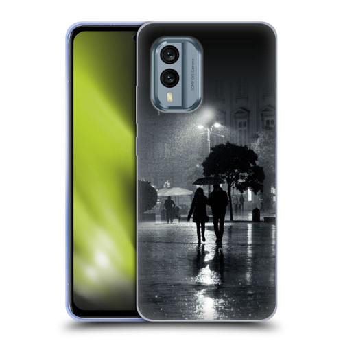 Dorit Fuhg Animals & Urban Life Night Walk Soft Gel Case for Nokia X30