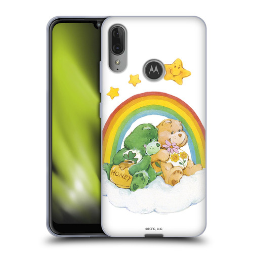 Care Bears Classic Rainbow 2 Soft Gel Case for Motorola Moto E6 Plus